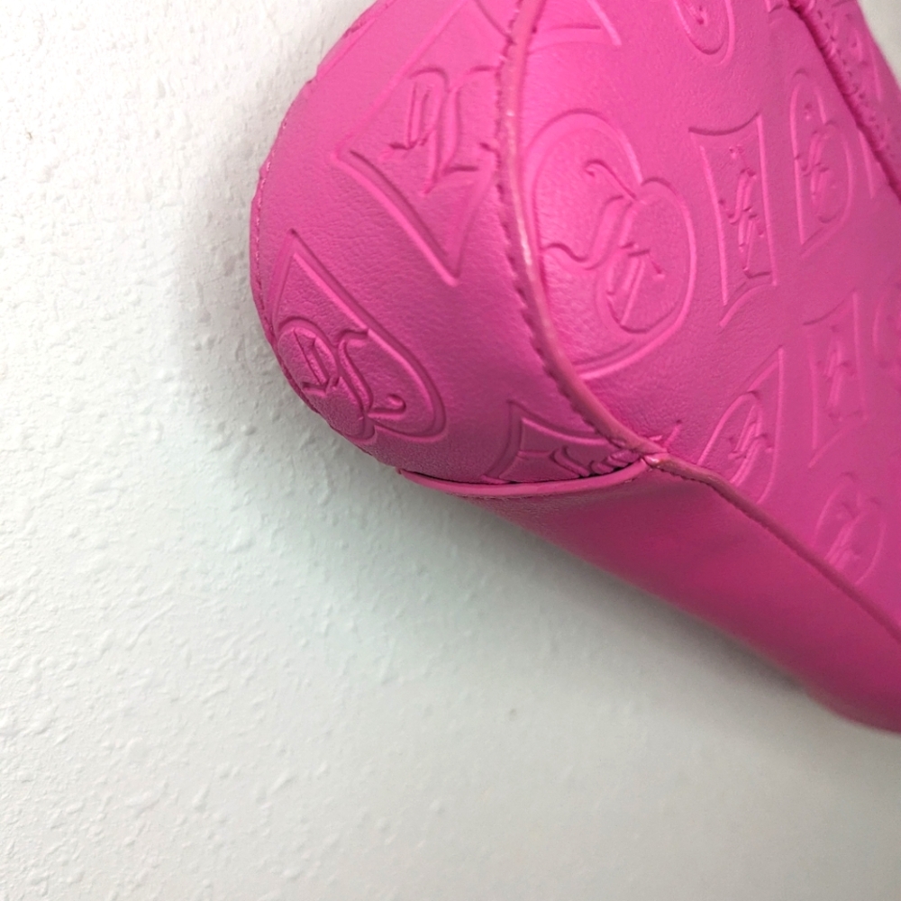 Juicy Couture Bag Small Pink W/Chain Strap - Picture 4 of 12